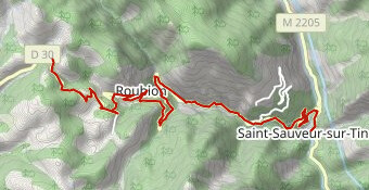 COL DE LA COUILLOLE PAR ST SAUVEUR DE TINEE