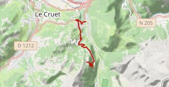 PLATEAU DE LA CROIX PAR ST GERVAIS ES BAINS