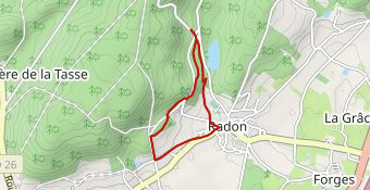 Radon Champ de tir 4.1 km