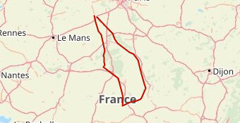 BRM 600 Passage au centre de la France