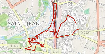 Urban trail Châteaudun