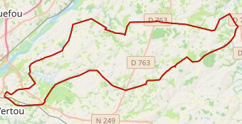 PARCOURS 1 - 102 Km - 1° MAI 2016