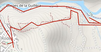 gorges de la Guilera à Rodès