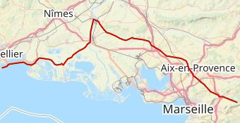 TDF Etape 1  Palavas - Plan d'Aups 220km