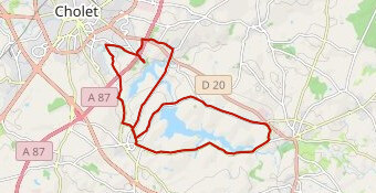 verdon maulévrier tessoualle - Circuit velo  30 km