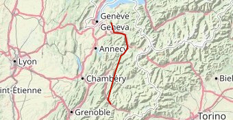 TDF Etape 5 St Jean de Mau - Annemasse 200km