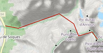 cabane de soque  au pic d' Arriel