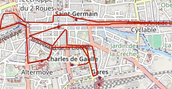 Parcours 10KM Lamotte Marathon Vert Rennes 2025