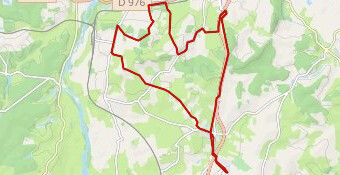 Parcours 35 kms petites routes accidentées