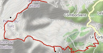 La Gde Verdette -> Le Corbier