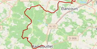 Velotaf - Rambouillet west side variante