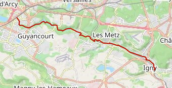 La Bièvre à Vélo d'Igny à SQY