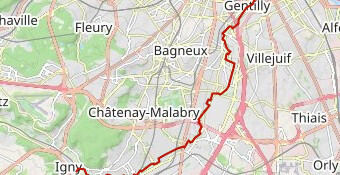 La Bièvre à vélo de Paris à Igny