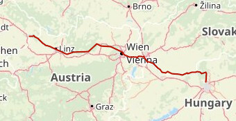 Eurovelo6 Passau - Budapest