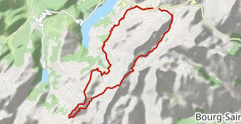 Tour Beaufortain par la coire