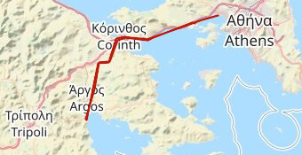 Paralio Astrous 300 klm