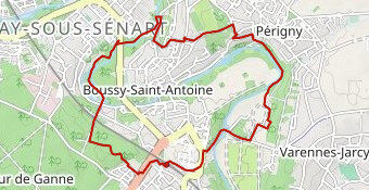 Autour de Boussy -Saint-Antoine