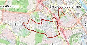 Evry-Courcouronnes, Bondoufle et Lisses