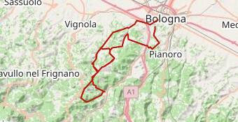 bo san luca con cerelia inlcusa percorso lung