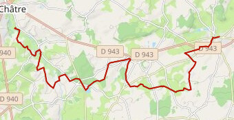 GR654 - Châteaumeillant - La Châtre