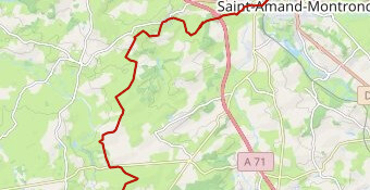 GR654 - Saint-Amand-Montrond - Loye sur Arnon