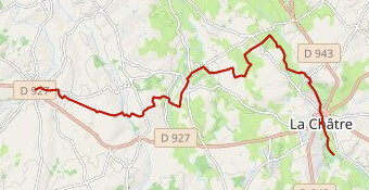 GR654 La Châtre - Neuvy Saint Sépulchre