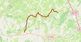 GR654 Loye sur Arnon - ChateauMeillant