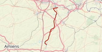 Dechy - Péronne via Canal du Nord