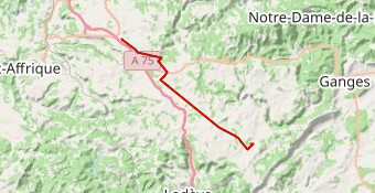 Les canalettes et la couvertoirade