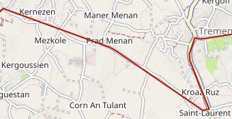 déviation 1 plouguerneau 