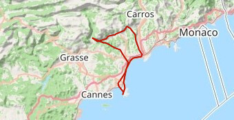 tour 1 antibes st jeannet la gaude retour