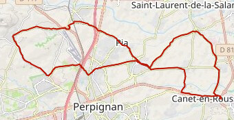 GR3 P1 Villelongue Rivesaltes Baixas