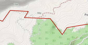 Sentiero "11" per Poggio allo Spino