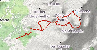 Charvin depuis Bouchet par le lac