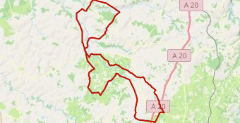 PRISSAC le haut ANGLIN