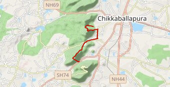 Nandi Hills : Channarayaswami et Skandagiri