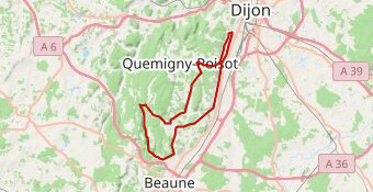 parcours C rgccb 84km 1009m