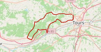 Parcours 100km sortie 12 octobre 2024