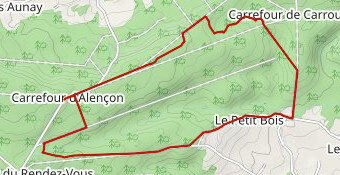 Carrefour d' Alençon 9.7 km RG