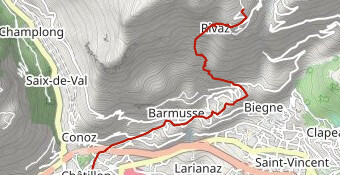 Monte Zerbion Vertical 5,5 km  850 d+