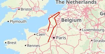 BRM 1000 Belgique et côte d'Opale