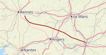 Flèche Tours Rennes T