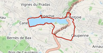 TRAIL DE LAMONTJOIE 2025 7.14 Km