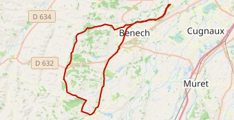 C25 court 62 km D+ 527 m  Rieumes