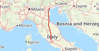 la strada per la porta