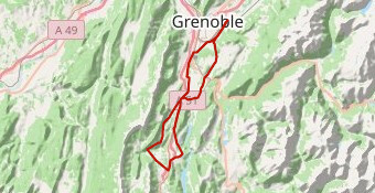 Gières-Vif-Cx Vernay-Monestier-Vif-Gières