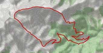 Pics de Tres Vents et Roc Negre