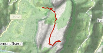 croix de l’alpe par col de l’alpette