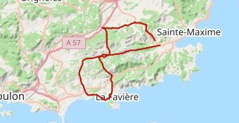 grimaud-Collobrières-Bormes-Collobrières-Gonfaron