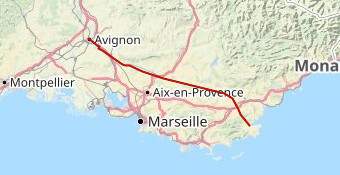 Avignon Cavalaire 242 kms